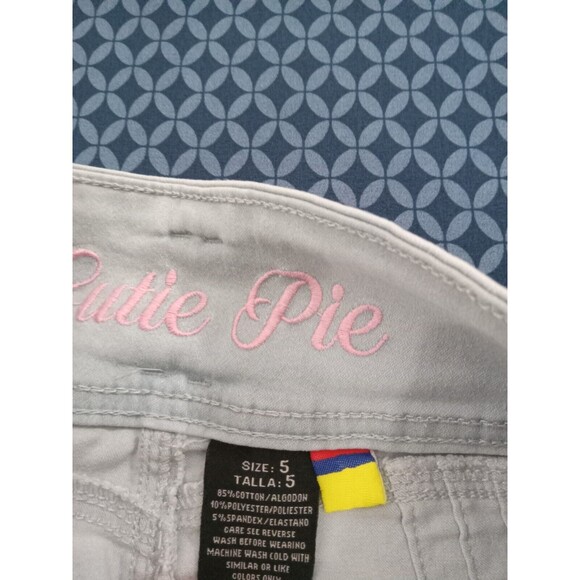 WAIST 28 INCHES SIZE 5 FLARE JEANS STRETCH DENIM PUSH UP BLUE 5-3 CTP1204  SZ5 - Picture 6 of 11